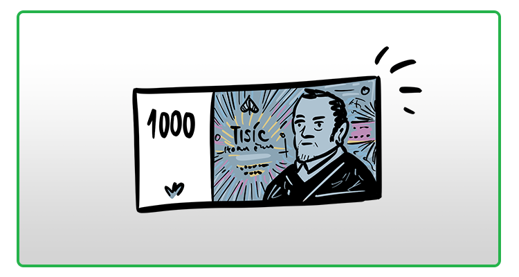 1000 Kč