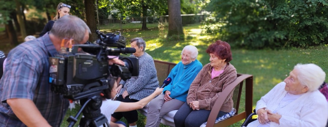 Česká televize v Centru sociálních služeb Domus