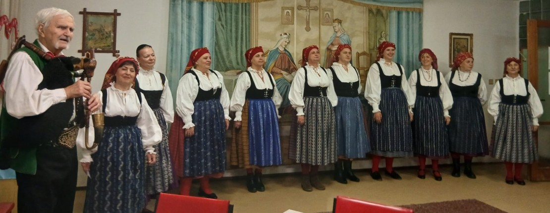 Předvánoční vystoupení v Domě s pečovatelskou službou v Borovanech