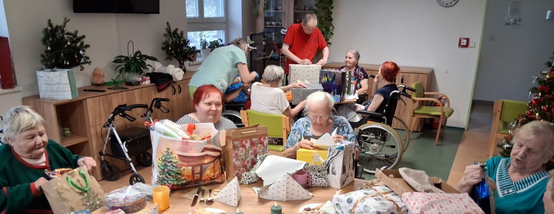 Štědrý den plný radosti a blízkosti v Centru sociálních služeb Domus