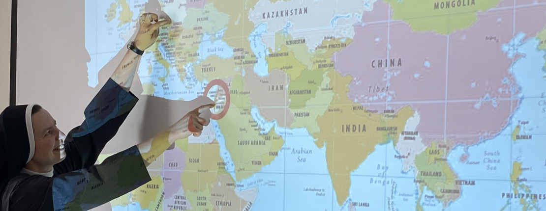 Duchovní posezení se sestrou Františkou