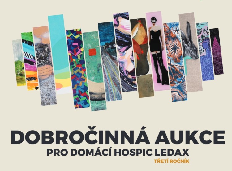 Třetí Dobročinná aukce pro hospic se blíží
