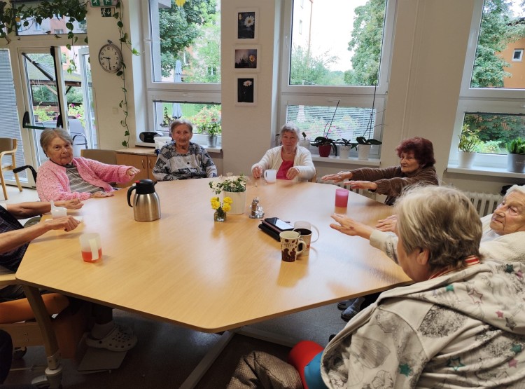 Rozcvička, hry a spoustu smíchu