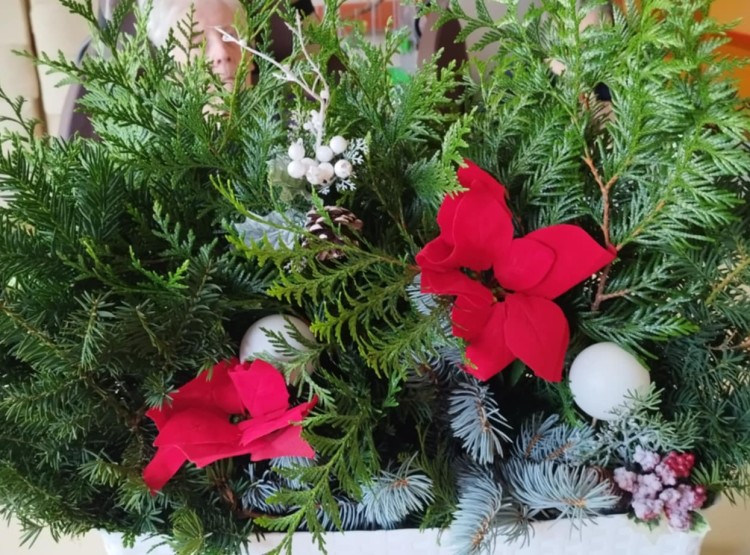 Výzdoba Domova pro seniory Vysoké Mýto