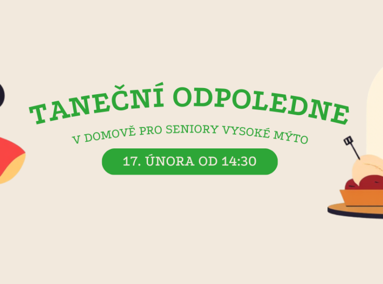 Taneční odpoledne v Domově pro seniory Vysoké Mýto