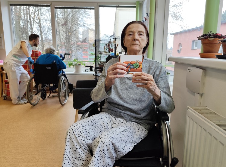 Procvičování kognitivních funkcí v Centru sociálních služeb Domus