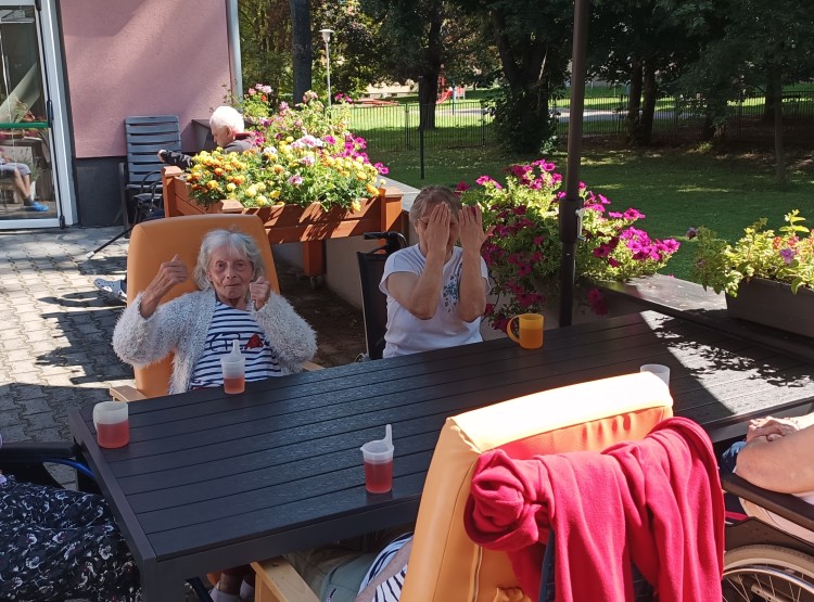 Sportovní dopoledne na terase