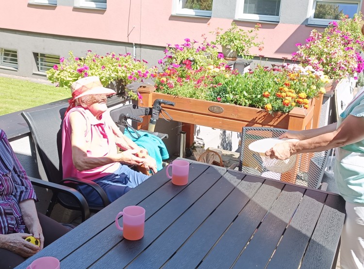 Sportovní dopoledne na terase
