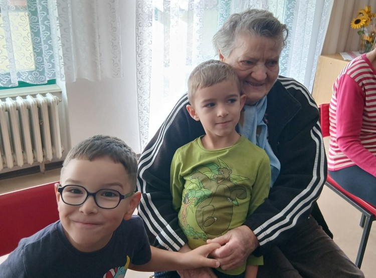 Krásné mezigenerační setkání v Borovanech