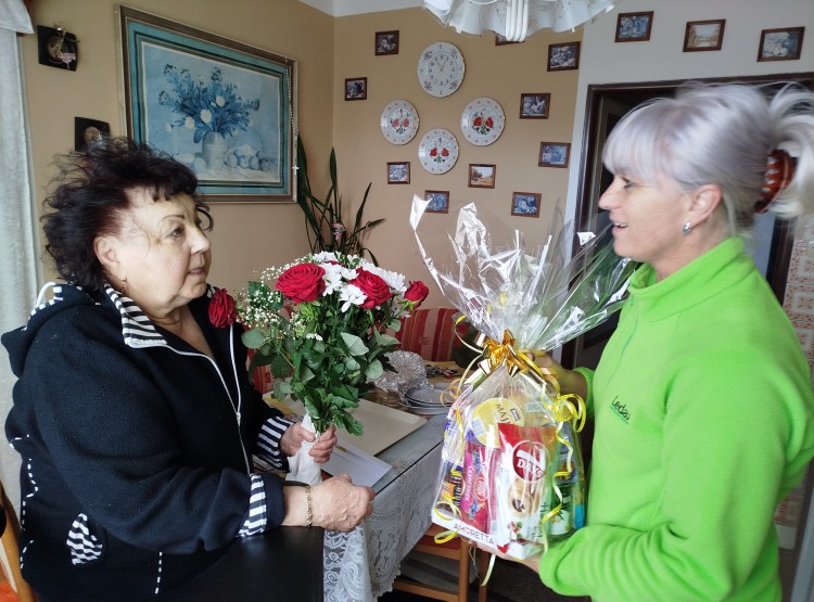 Kulaté narozeniny klientky z Lomnice nad Lužnicí