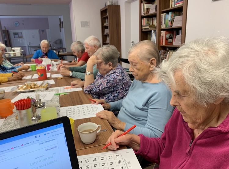 Bingo! Oblíbená hra, která v Emausích nikdy nezklame