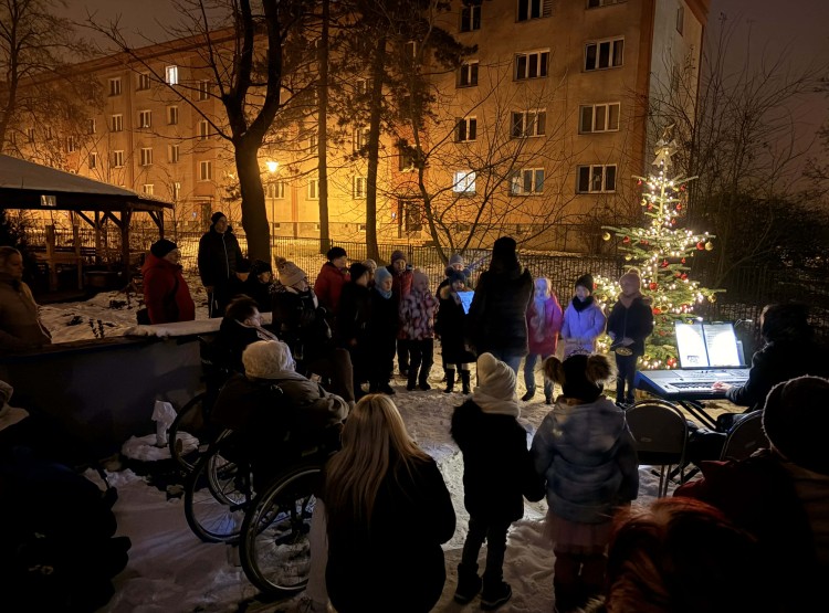 První vánoční trhy v Centru sociálních služeb Domus