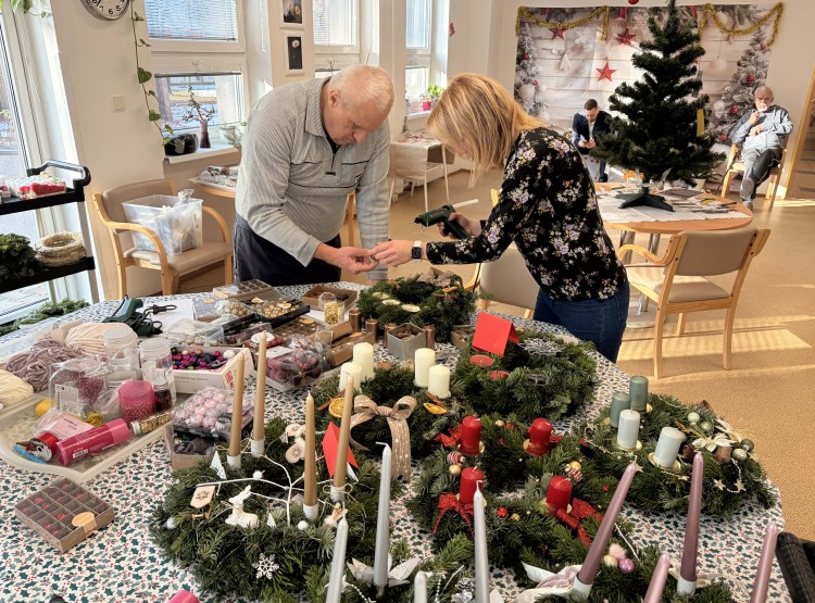 První vánoční trhy v Centru sociálních služeb Domus