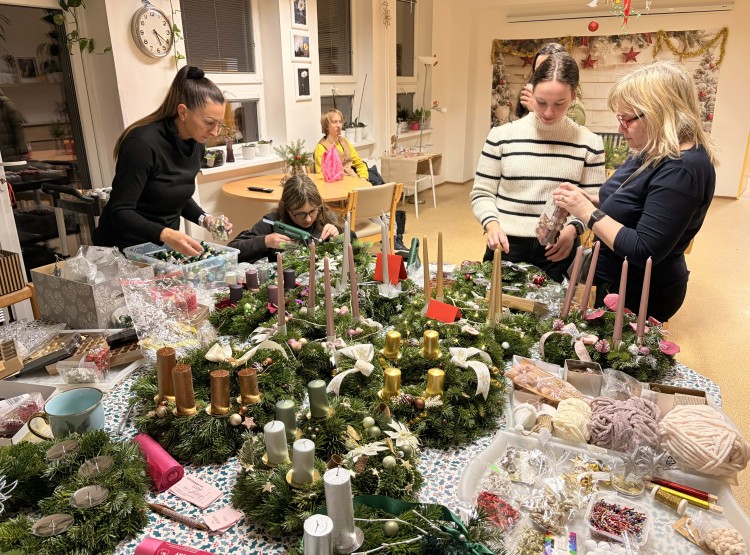 První vánoční trhy v Centru sociálních služeb Domus