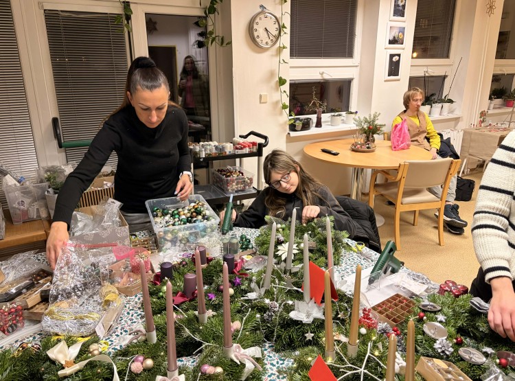 První vánoční trhy v Centru sociálních služeb Domus