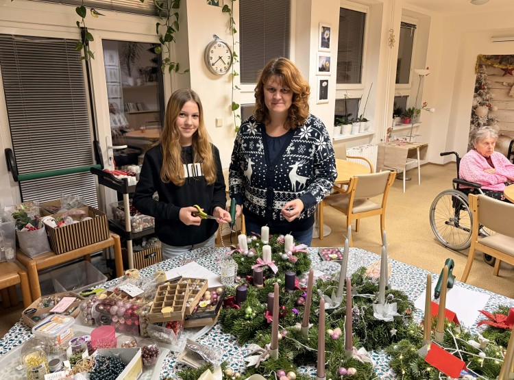 První vánoční trhy v Centru sociálních služeb Domus