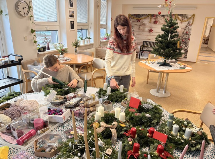 První vánoční trhy v Centru sociálních služeb Domus