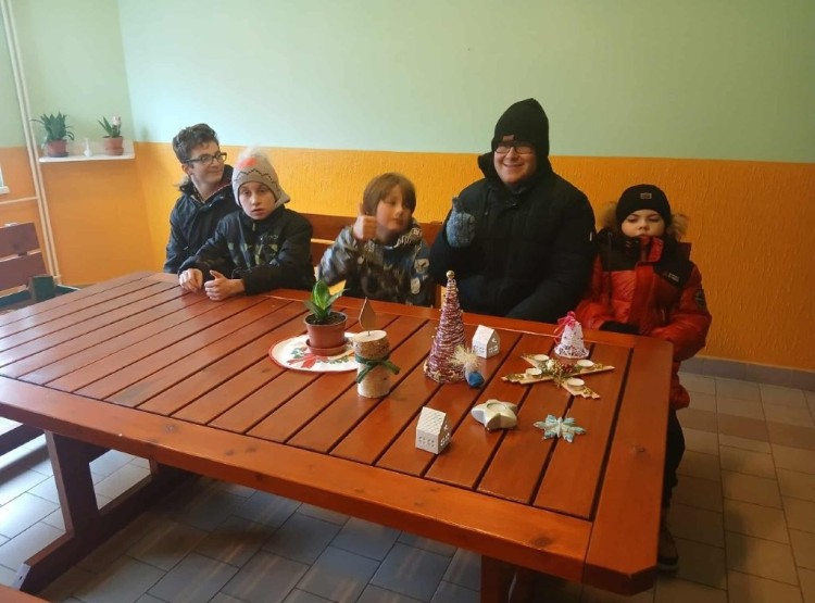 Výzdoba v Domě s pečovatelskou službou v Dačicích