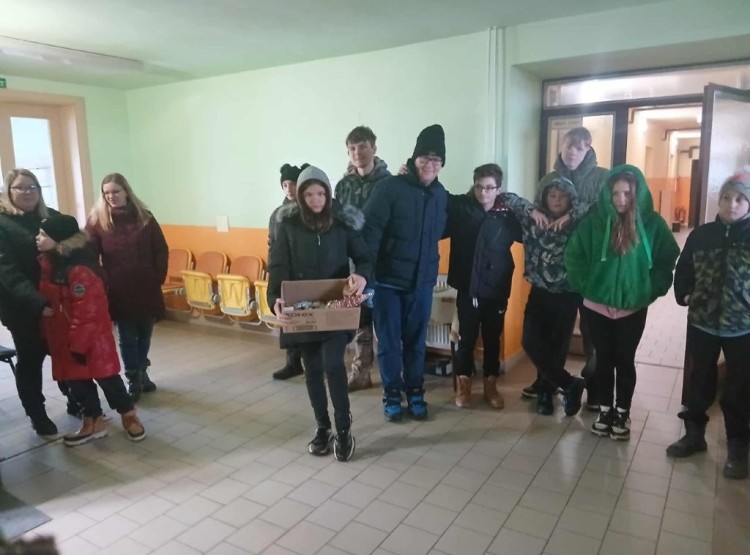 Výzdoba v Domě s pečovatelskou službou v Dačicích