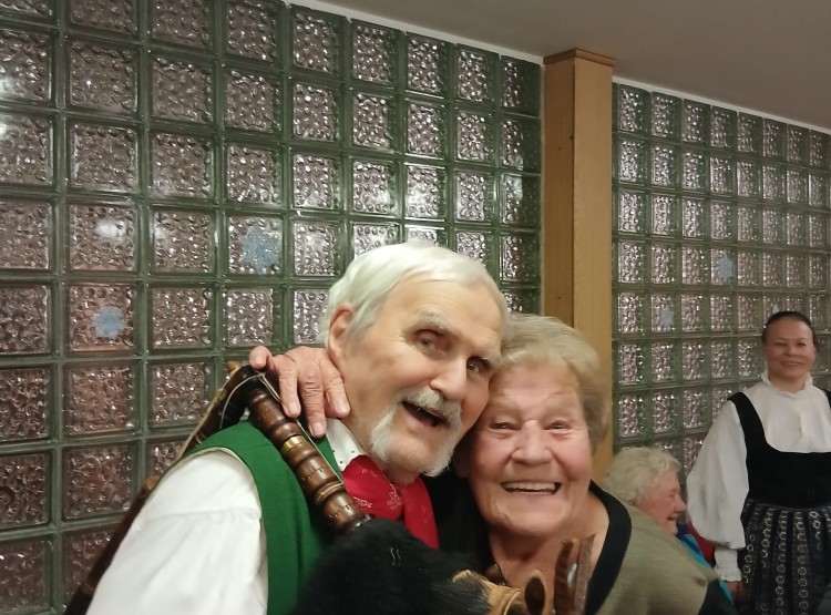 Předvánoční vystoupení v Domě s pečovatelskou službou v Borovanech