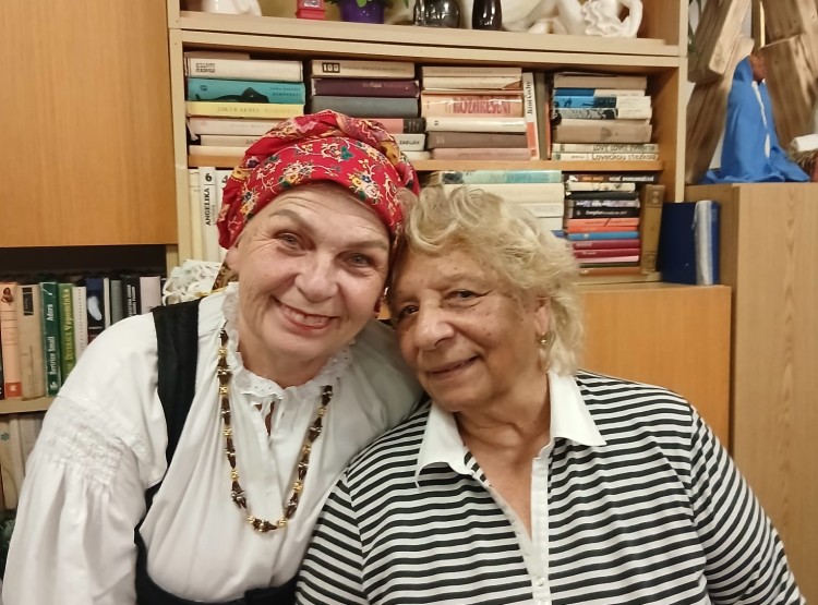 Předvánoční vystoupení v Domě s pečovatelskou službou v Borovanech