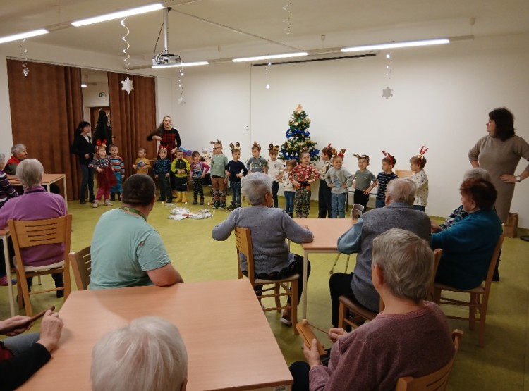 Vánoční radost v Domě s pečovatelskou službou Dačice