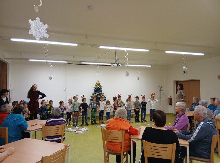 Vánoční radost v Domě s pečovatelskou službou Dačice