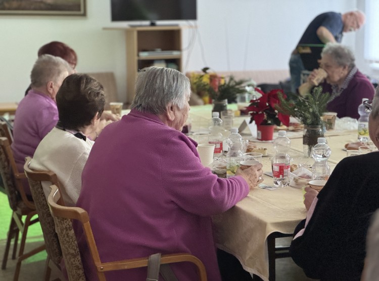 Vánoční večírek a loučení s kolegyní ve Zlivi