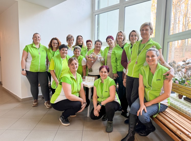 Vánoční večírek a loučení s kolegyní ve Zlivi