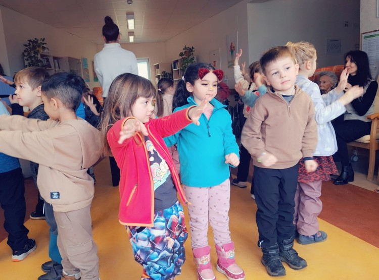 Únorová návštěva z MŠ Pod Smrkem