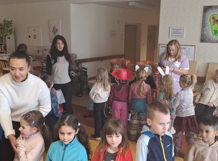 Únorová návštěva z MŠ Pod Smrkem