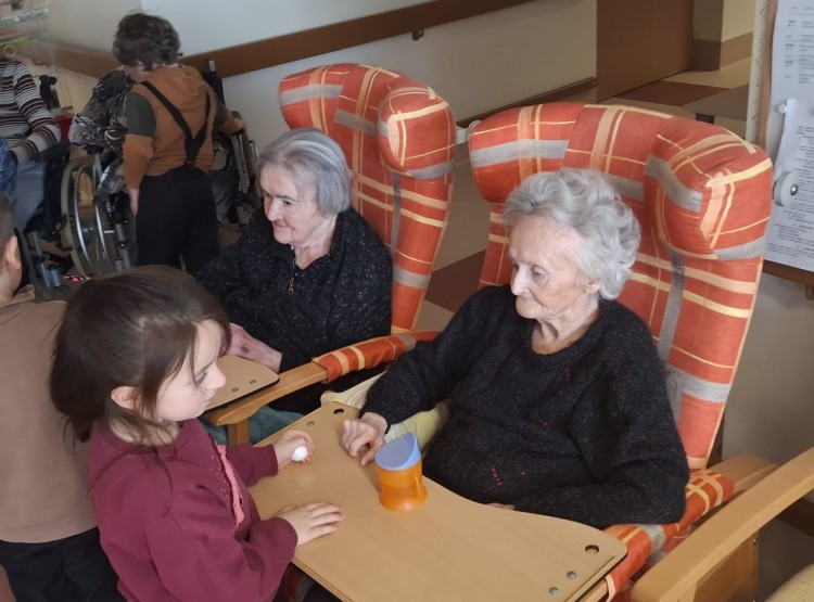 Únorová návštěva z MŠ Pod Smrkem