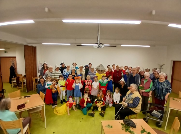 Večerníček potěšil klienty v Dačicích