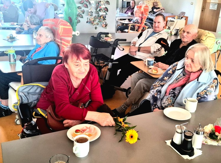 Oslava březnových narozenin v Domově pro seniory Vysoké Mýto