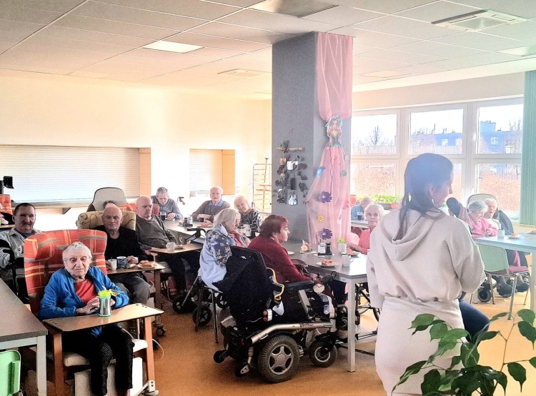 Oslava březnových narozenin v Domově pro seniory Vysoké Mýto