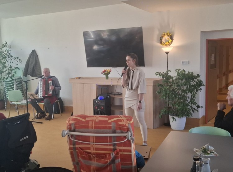 Oslava březnových narozenin v Domově pro seniory Vysoké Mýto