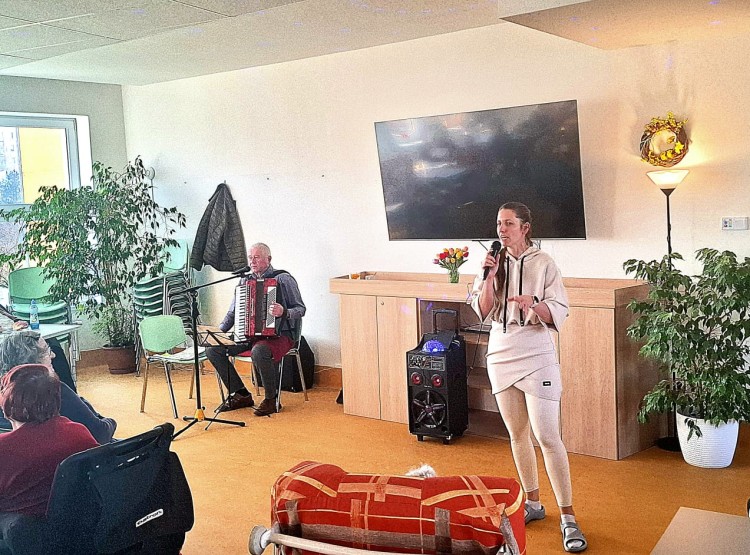 Oslava březnových narozenin v Domově pro seniory Vysoké Mýto