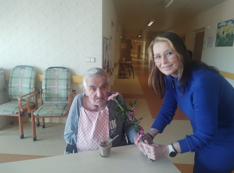 Oslava březnových narozenin v Domově pro seniory Vysoké Mýto