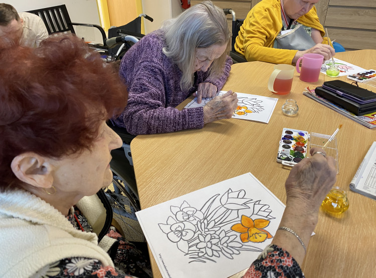 Procvičování jemné motoriky v jarním duchu