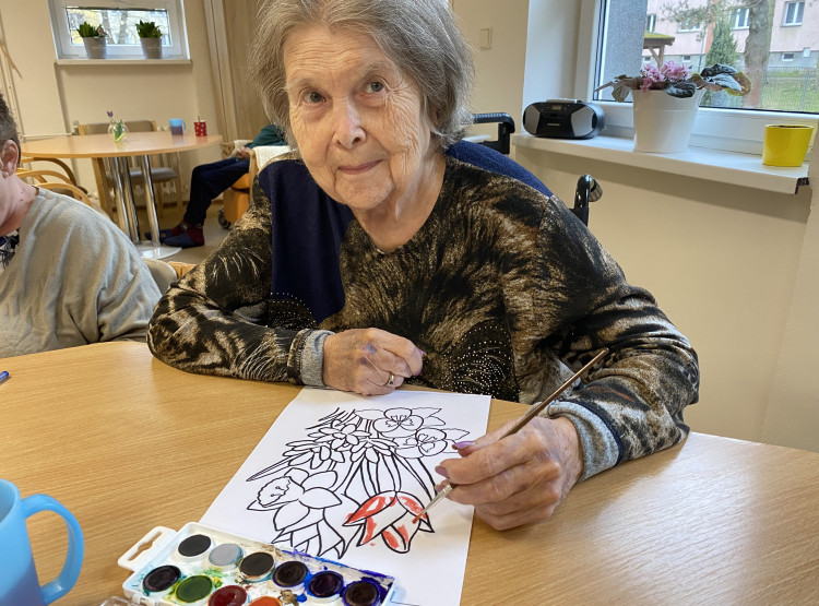 Procvičování jemné motoriky v jarním duchu