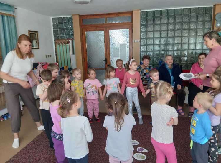 Návštěva z MŠ Borovany