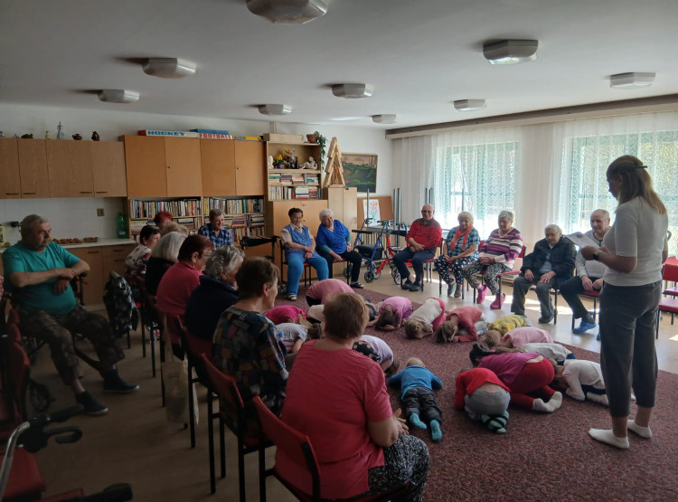 Návštěva z MŠ Borovany