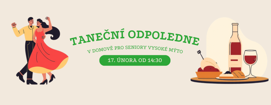Taneční odpoledne v Domově pro seniory Vysoké Mýto