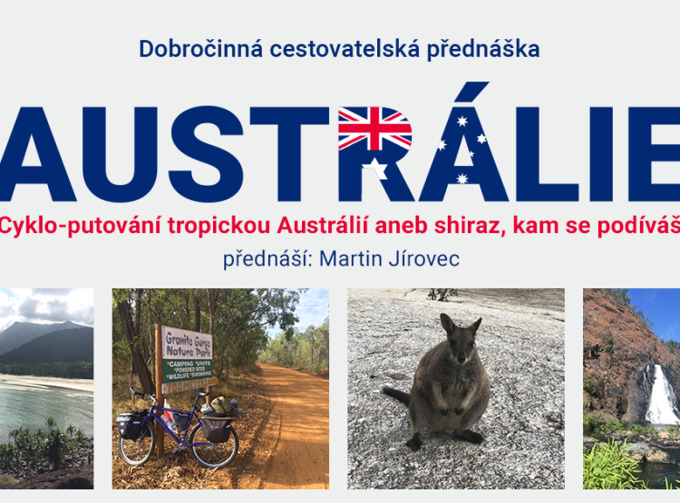 Vyrazte s námi do Austrálie během dobročinné cestovatelské přednášky