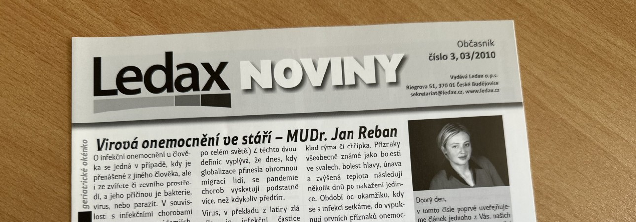 Virová onemocnění ve stáří - MUDr. Jan Reban