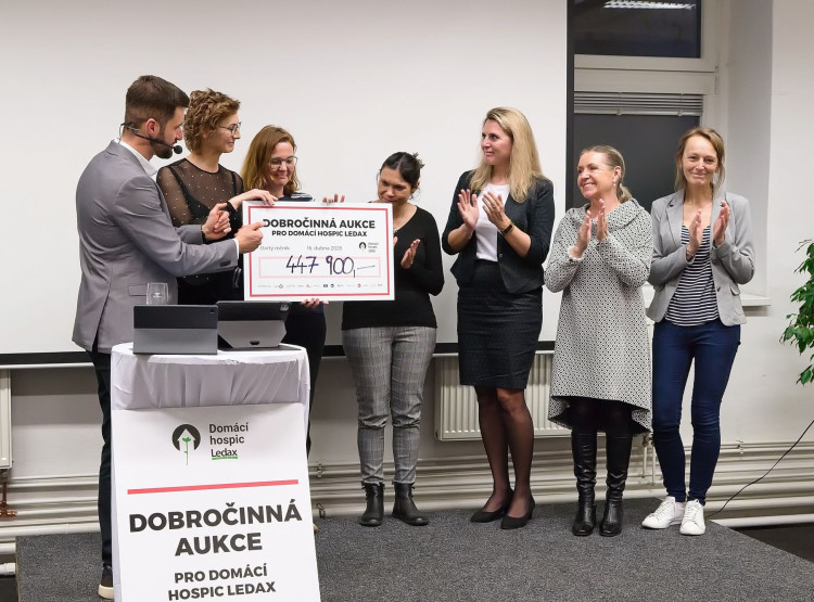 Všechna díla našla své majitele během 4. Dobročinné aukce pro Domácí hospic Ledax