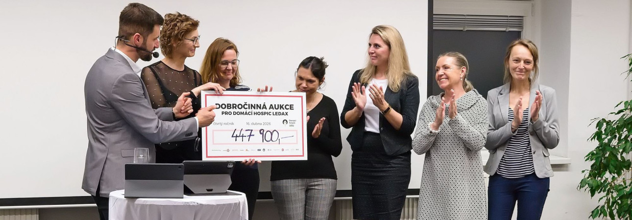 Všechna díla našla své majitele během 4. Dobročinné aukce pro Domácí hospic Ledax