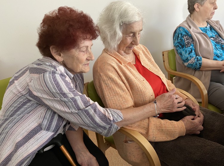 Canisterapie a zooterapie v Centru sociálních služeb Domus