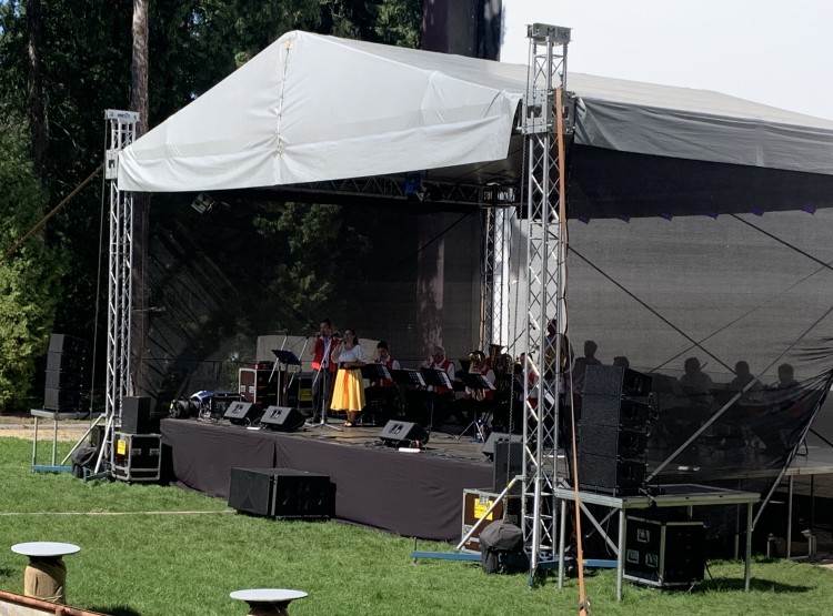 Festival dechové hudby v Centru sociálních služeb Emausy 10. září