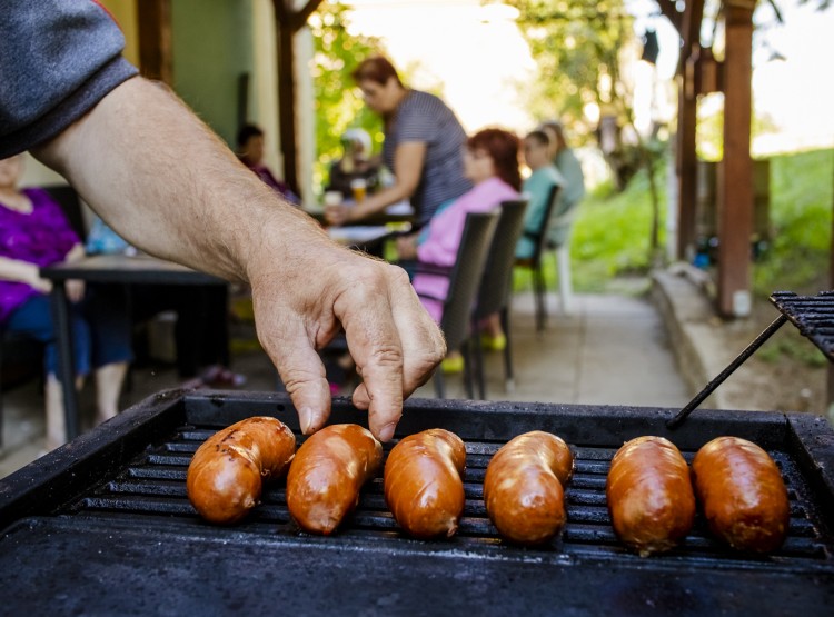 Grillování v DPS v Týně nad Vltavou